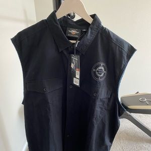 Harley Davidson Sleeveless Shirt